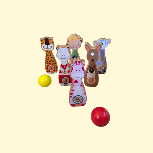 Jeu de quilles en bois